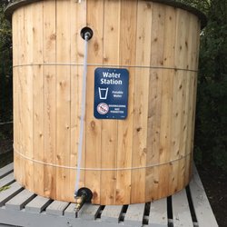 Island View Beach Regional Campground - Portable water tank