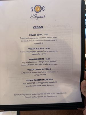 Menu photo 1 Reyna's Restaurant Lemoore, CA Menu photo 1 Reyna's Restaurant Lemoore, CA
