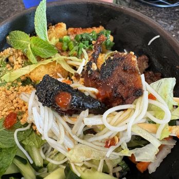 Pho Saigon Noodle House - Vermicelli with seared pork and egg rolls - Vietnamese Near Me - Milpitas, California Pho Saigon Noodle House - Vermicelli with seared pork and egg rolls - Vietnamese Near Me - Milpitas, California