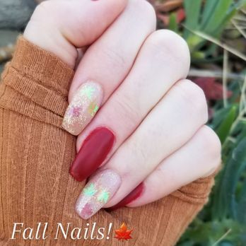 ProfessioNails & Spa - Fall nails with 3D leaves! - Nail Salons Near Me - Simi Valley, California ProfessioNails & Spa - Fall nails with 3D leaves! - Nail Salons Near Me - Simi Valley, California