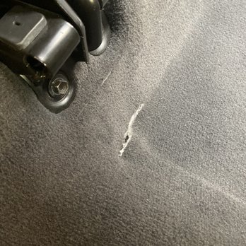 Ronnie's Electronics - Slits cut into my carpet to make there cheap sub box fit. - Car Stereo Installation Near Me - National City, California Ronnie's Electronics - Slits cut into my carpet to make there cheap sub box fit. - Car Stereo Installation Near Me - National City, California