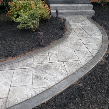 California Concrete - They replaced the old crappy flagstone walkway that was a lawsuit waiting to happen. - Masonry/Concrete Near Me - Sterling, Virginia