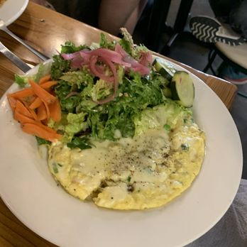 Kitchen Table - Frittata and salad - New American Near Me - Omaha, Nebraska
