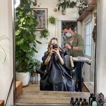 Devs Does Hair - The very cutest, most zen salon!! Expert stylist, organic products, and plants/crystals galore. - Hair Salons Near Me - Brooklyn, New York