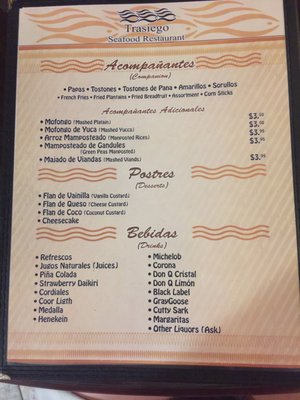 Menu photo 2 Trasiego Guanica, PR