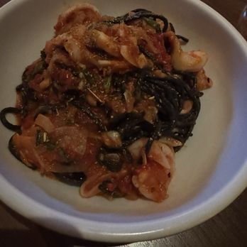 North Italia - Black Squid Ink Tonnarelli - Italian Near Me - Brea, California