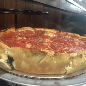 Giordano's - Stuffed with peppers, mushrooms and sausage - Pizza Near Me - Kissimmee, Florida