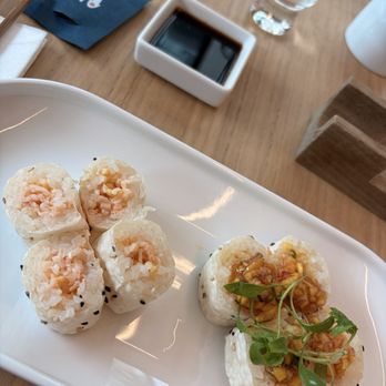 Tancho - Lobster and Shrimp tempura cut rolls - Sushi Bars Near Me - Austin, Texas