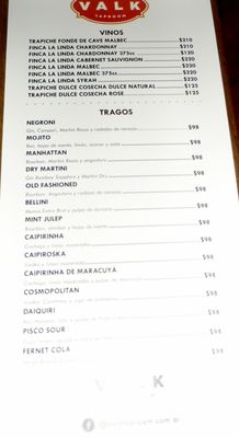 Menu photo 3 Valk Taproom Buenos Aires, C