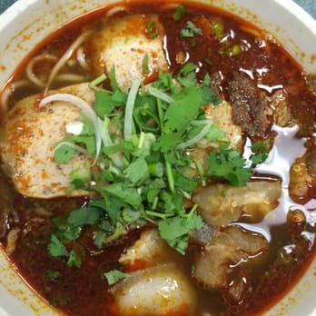 Saigon Deli - Spicy beef noodle soup - bun bo hue $7 one of my favorites! - Vietnamese Near Me - Tampa, Florida Saigon Deli - Spicy beef noodle soup - bun bo hue $7 one of my favorites! - Vietnamese Near Me - Tampa, Florida