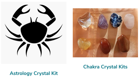 Collection List - Astrology Crystal Kit; Chakra Crystal Kits; Crystal kits,Healing Crystals Kit; Polished; and Raw crystals and minerals.