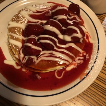 IHOP - Strawberries and Cream pancakes - American Near Me - Hapeville, Georgia