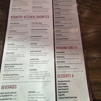 Kountry Kitchen - Soul Food Near Me - Indianapolis, Indiana