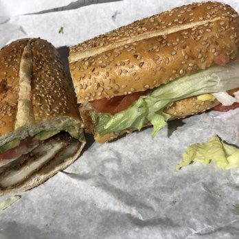 Gateway Bagels & Deli - Chicken cutlet hero with cheddar cheese, avocado, lettuce and tomato - $11.50 - Bagels Near Me - Wantagh, New York