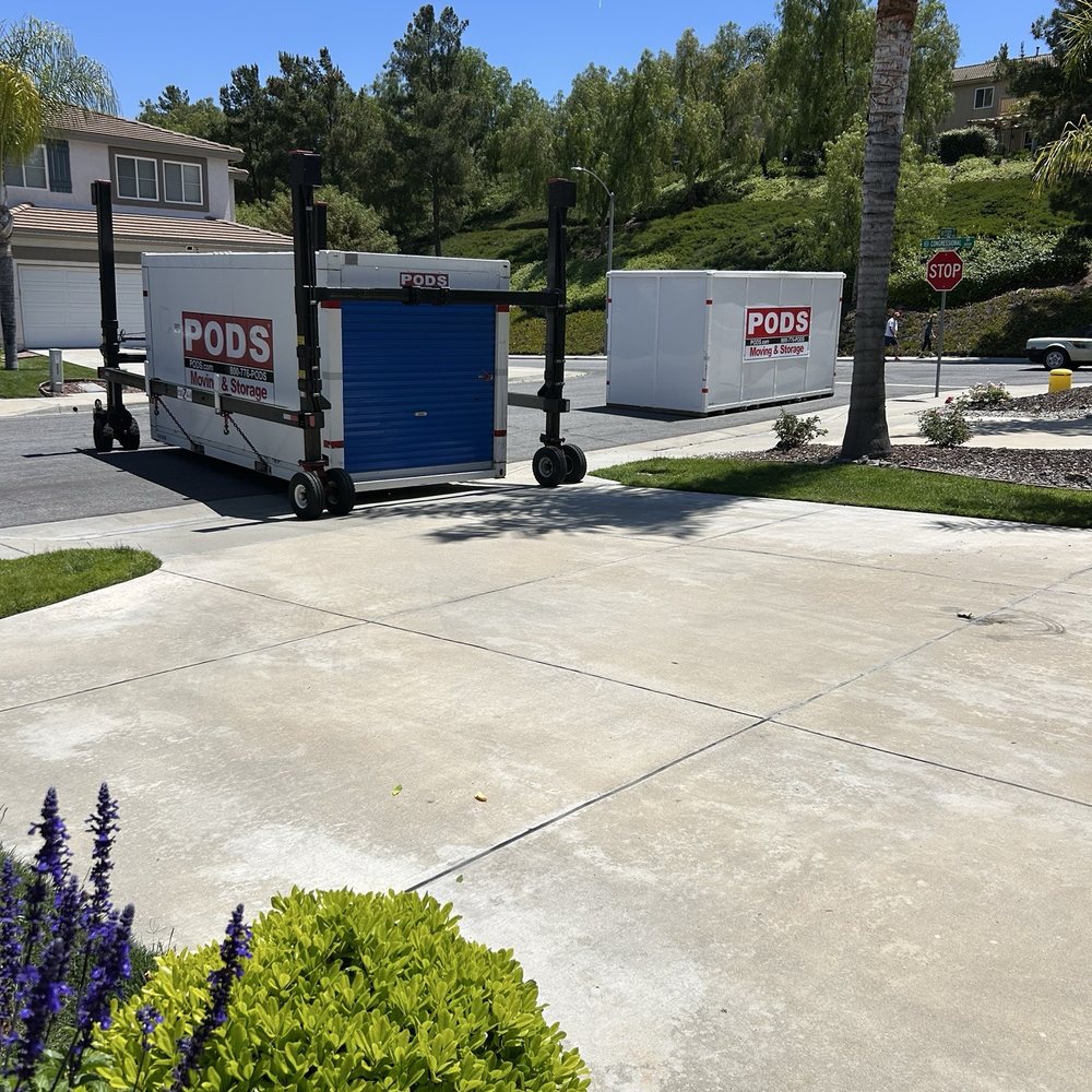 PODS Moving & Storage - One in one out. - Movers Near Me - Perris, California PODS Moving & Storage - One in one out. - Movers Near Me - Perris, California