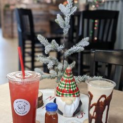 North Country Nutrition - Ball drop tea, immunity shot, protein ball, and coconut cream pie