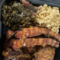 Lady’z Bbq - Pork ribs and chicken dinner