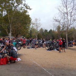Pleasanton Tri for Fun Triathlon - Transition location