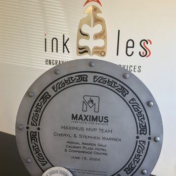 Inkless Engraving Services - Signmaking Near Me - Calgary, Alberta Inkless Engraving Services - Signmaking Near Me - Calgary, Alberta
