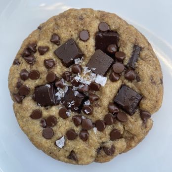 I Love Cookies Bakery - Brown Butter Salted Chocolate Chip Cookie (6 ounces!!!) - Desserts Near Me I Love Cookies Bakery - Brown Butter Salted Chocolate Chip Cookie (6 ounces!!!) - Desserts Near Me