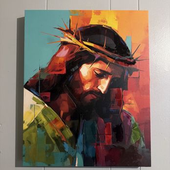 Madonna Catholic Gifts Shop - Jesus painting. - Religious Items Near Me - Upland, California Madonna Catholic Gifts Shop - Jesus painting. - Religious Items Near Me - Upland, California