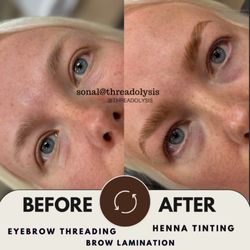 Threadolysis Brow Boutique - Brow and lash makeover in 1.5 hours. Results last 4-6 weeks.