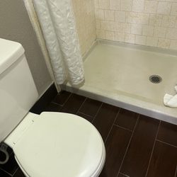 Motel 6 - Short shower curtain