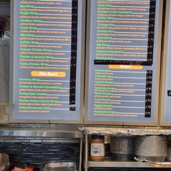 Bagel Supreme - Part of menu