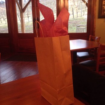Creek's Edge Winery - How your purchases are packaged - Wineries Near Me - Lovettsville, Virginia