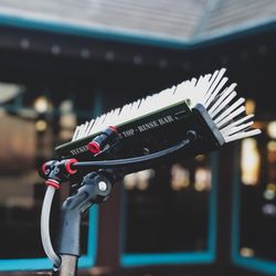 Walker Professional Services - Tucker brush off of our Xero Pure water system designed to clean windows with purified water, the more thorough, preferred method