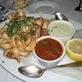 Amber Steakhouse - Fried Calamari - Steakhouses Near Me - Brooklyn, New York
