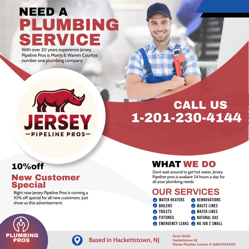 Slide of Jersey Pipeline Pros