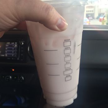 Starbucks - Pink Drink too much milk! - Coffee & Tea Near Me - Ontario, California Starbucks - Pink Drink too much milk! - Coffee & Tea Near Me - Ontario, California