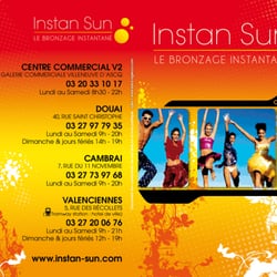 Instan Sun - Adresses des centres de bronzage Instan Sun