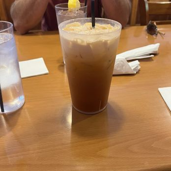 Bangkok Garden - The Thai iced tea was delicious but be warned it comes in a massive glass! - Thai Near Me - Williamsburg, Virginia Bangkok Garden - The Thai iced tea was delicious but be warned it comes in a massive glass! - Thai Near Me - Williamsburg, Virginia