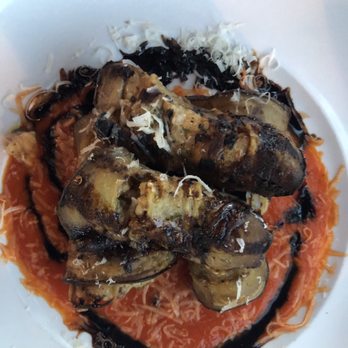 The Pullman - Eggplant cannelloni filled with risotto - New American Near Me - Glenwood Springs, Colorado The Pullman - Eggplant cannelloni filled with risotto - New American Near Me - Glenwood Springs, Colorado