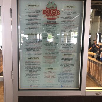 The Big Chill - Duos menu - Food Court Near Me - Watersound, Florida The Big Chill - Duos menu - Food Court Near Me - Watersound, Florida