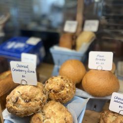 Levain Bakery - Boston Seaport - Oatmeal cranberry scone