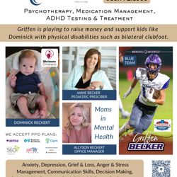 Counselors Associates - We're teaming up with Shriners Hospital! Jaime & Ally are our Moms in Mental Health! Griffin is fundraising for kiddos like Dominik.