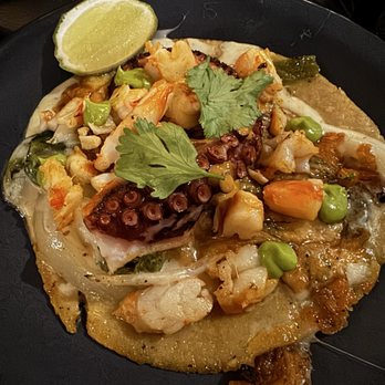 Condesa - Taco Del Mar - the perfect octopus, the best bite of the night. It could have used about half the amount of cheese, but overall really good - Cocktail Bars Near Me - San Luis Obispo, California Condesa - Taco Del Mar - the perfect octopus, the best bite of the night. It could have used about half the amount of cheese, but overall really good - Cocktail Bars Near Me - San Luis Obispo, California