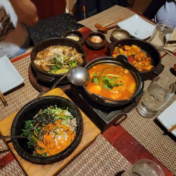 HanGawi - Tofu kimchi hot pot, bibimbap, spicy rice cake, Mongolian hot pot - Vegetarian Near Me - New York, New York HanGawi - Tofu kimchi hot pot, bibimbap, spicy rice cake, Mongolian hot pot - Vegetarian Near Me - New York, New York