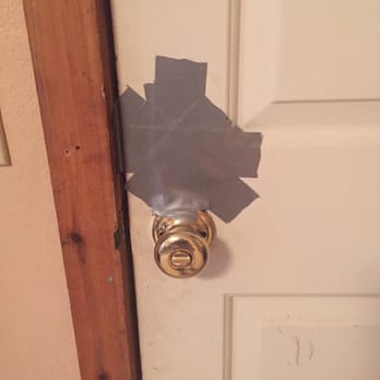 Reds Meadow Resort & Pack Station - Duct taped door locks - Tours Near Me Reds Meadow Resort & Pack Station - Duct taped door locks - Tours Near Me