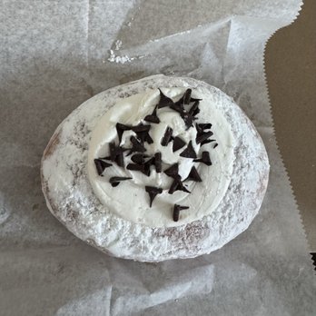 Pandoughmonium - Cream filled donut, loaded with cream, the size of two regular donuts - Bakeries Near Me - Downingtown, Pennsylvania