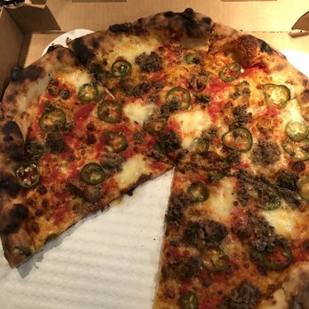 St. Francis Apizza - Sausage and peppers pie - Pizza Near Me - Cincinnati, Ohio St. Francis Apizza - Sausage and peppers pie - Pizza Near Me - Cincinnati, Ohio