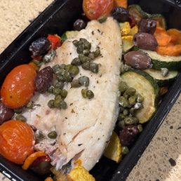 Branzino entree