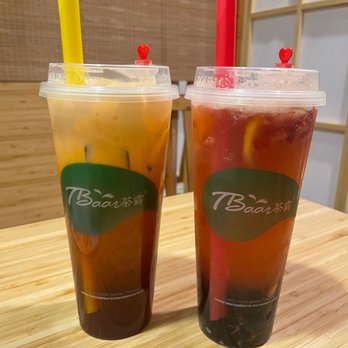 Kyuramen - Cherry Hill - Thai Iced Tea & Strawberry Lemonade with tapioca - Ramen Near Me - Cherry Hill, New Jersey Kyuramen - Cherry Hill - Thai Iced Tea & Strawberry Lemonade with tapioca - Ramen Near Me - Cherry Hill, New Jersey