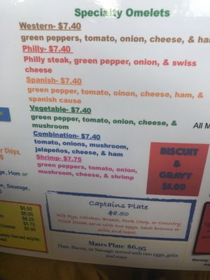 Menu photo 6 Blue Top Waffle Shoppe Panama City, FL