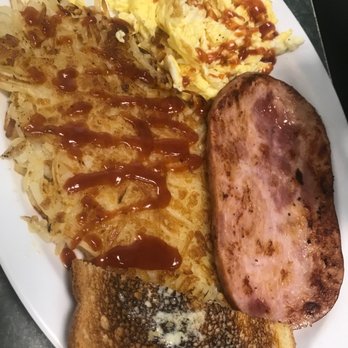 George's Cafe - 2 eggs and ham - Cafes Near Me - San Diego, California