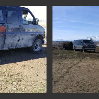 Tic Tac Towing - Had to pull the van and trailer out of the mud. - Roadside Assistance Near Me - Smithfield, Utah Tic Tac Towing - Had to pull the van and trailer out of the mud. - Roadside Assistance Near Me - Smithfield, Utah