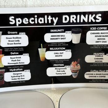 Break Room Nutrition - Drink menu - Juice Bars & Smoothies Near Me - Riverside, California Break Room Nutrition - Drink menu - Juice Bars & Smoothies Near Me - Riverside, California